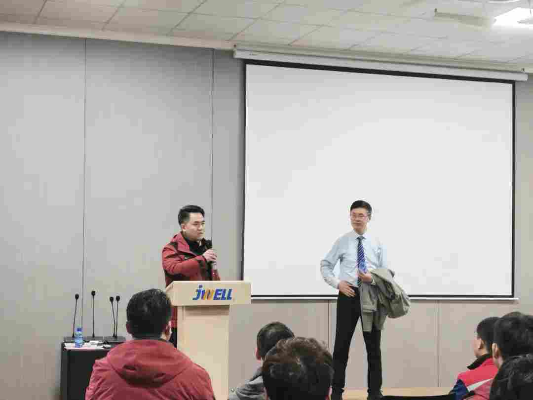 金纬机械董事长何海潮莅临指导| 凝聚团结力量 共绘发展新篇章(图4)
